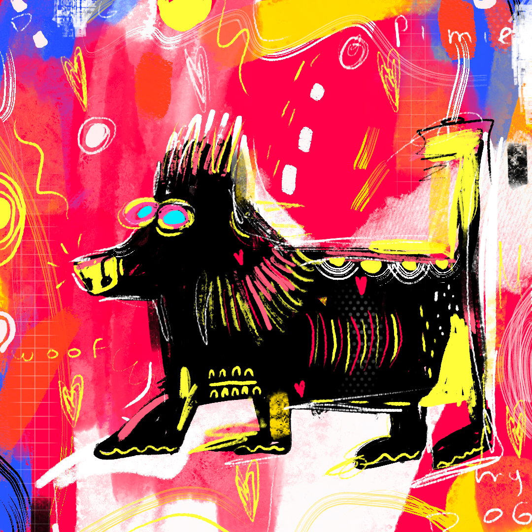 Tribal dog