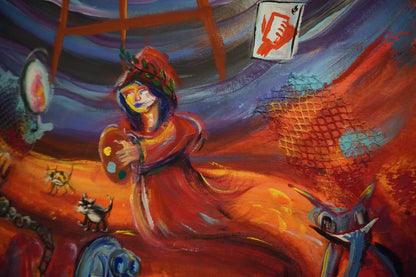 Divina comedia del arte - (Diptych)