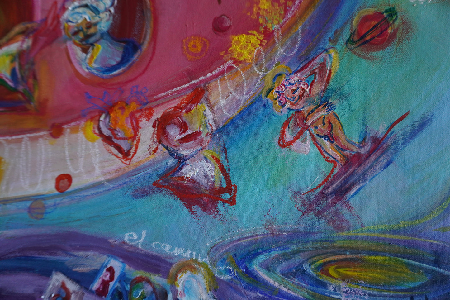 Divina comedia del arte - (Diptych)