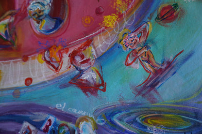 Divina comedia del arte - (Diptych)