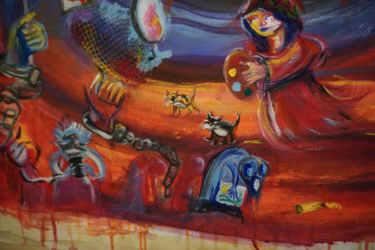 Divina comedia del arte - (Diptych)