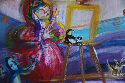 Divina comedia del arte - (Diptych)