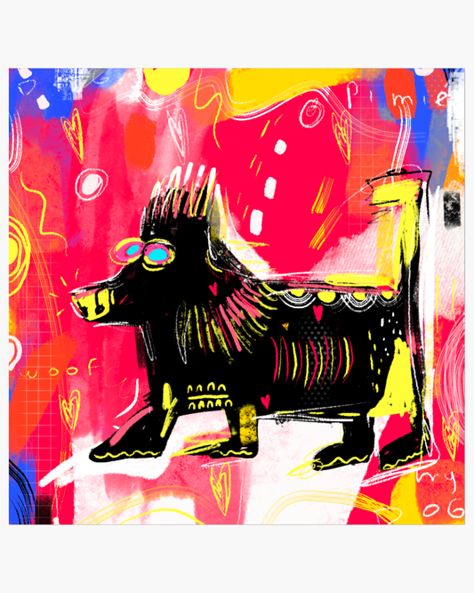 Tribal dog