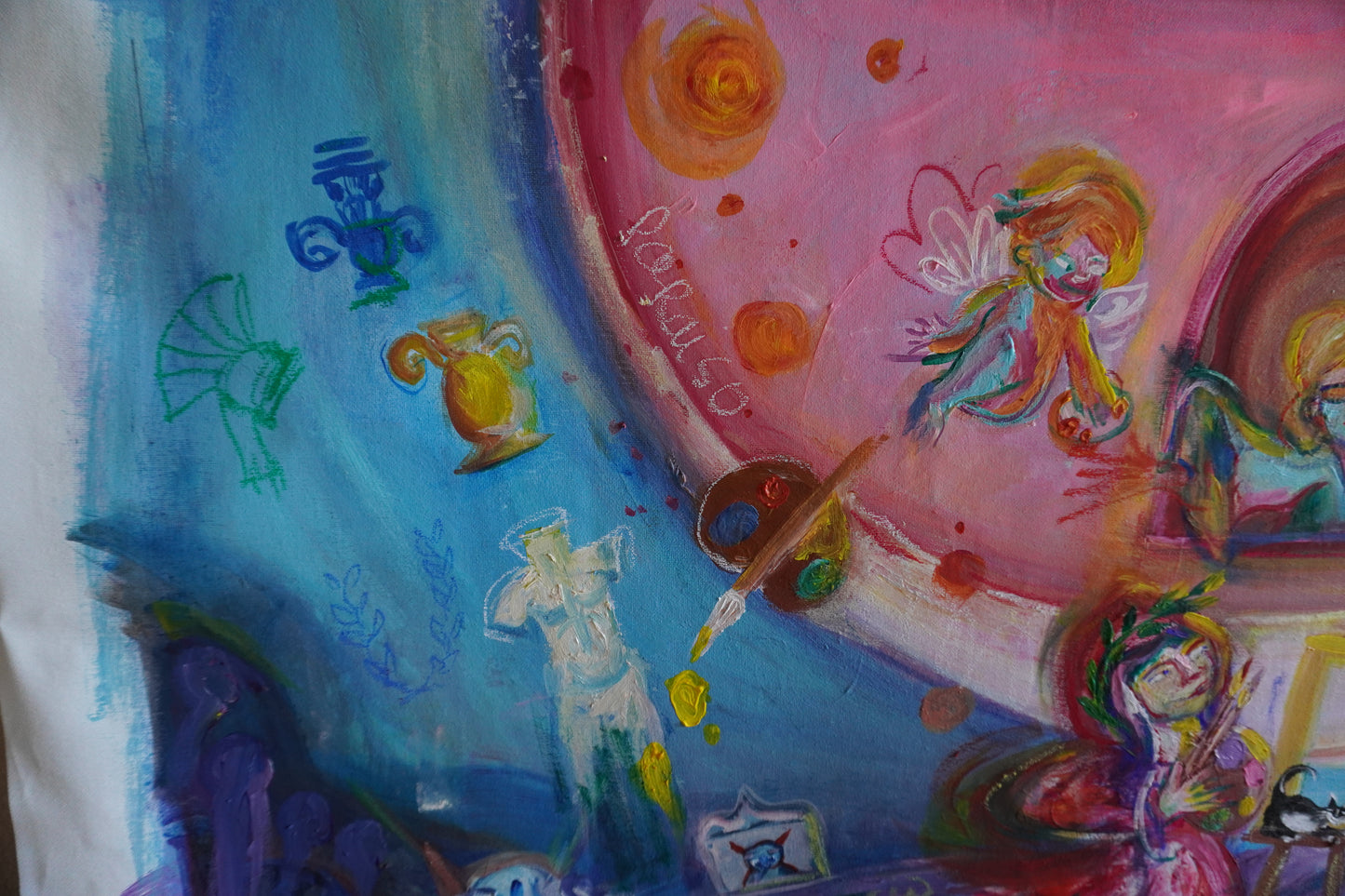 Divina comedia del arte - (Diptych)