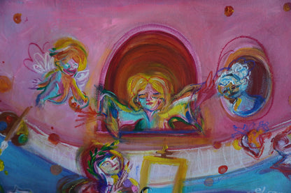 Divina comedia del arte - (Diptych)