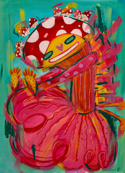 Dancing mushroom