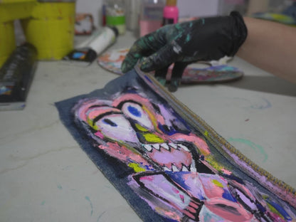 Distorted face #1